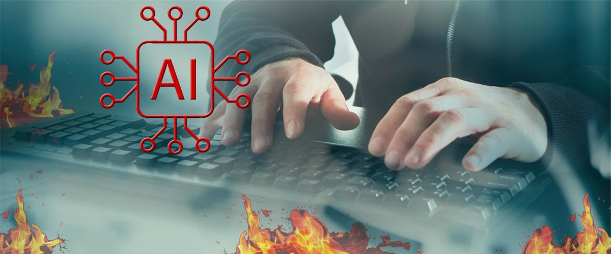 AI and cybersecurity - how safe is your data as a laptop burns