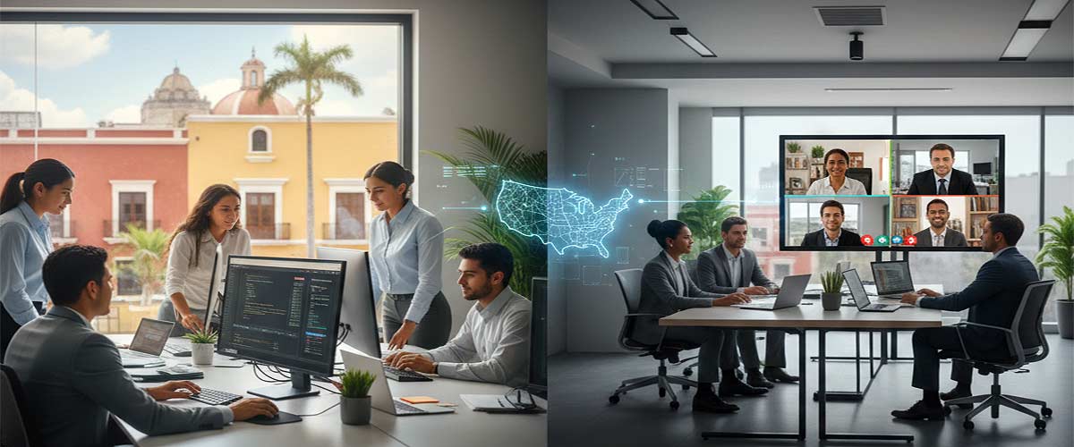 Two rooms - one project: The Mexico-US Nearshore Advantage